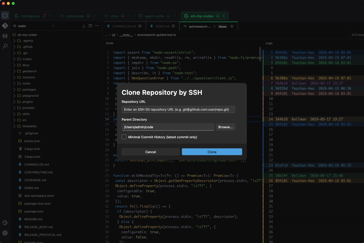 SSH Clone